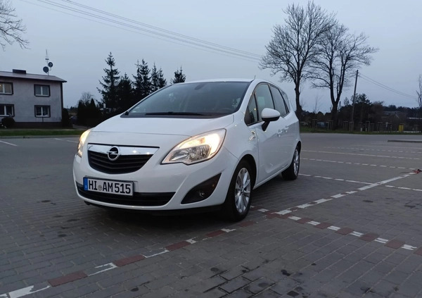 Opel Meriva cena 29900 przebieg: 111700, rok produkcji 2013 z Czersk małe 277